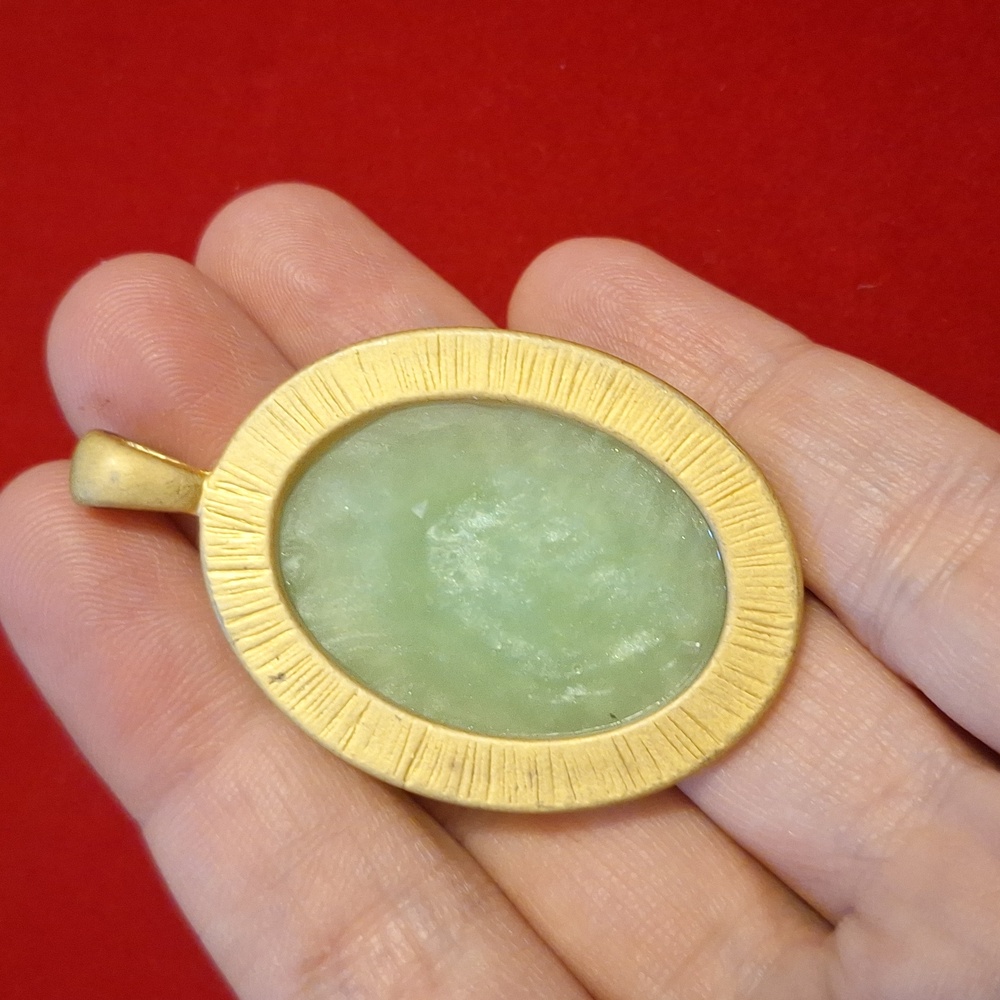 Mint Confetti Pendant - Picture 2 of 3